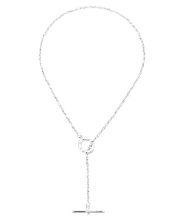 AMERICAN HOLIC メタルチェーンマンテルネックレス Silver