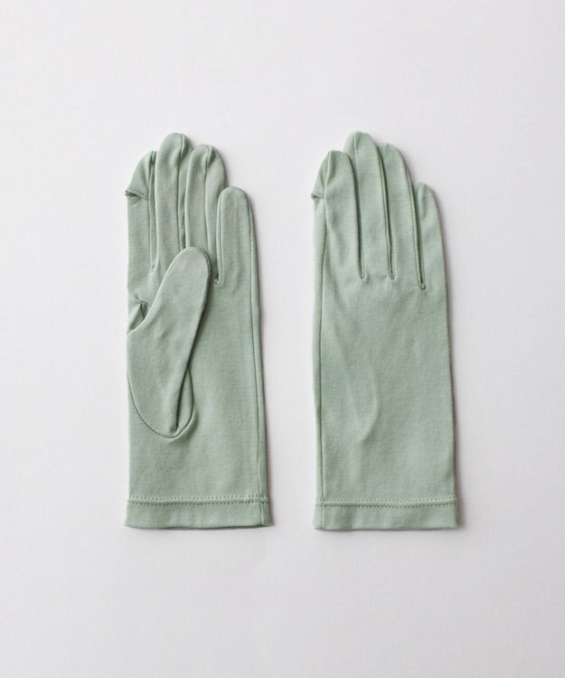 ORuKuBET organic - isla【 日本製・タッチパネル対応・オーガニックコットン 】 ライトグリーン