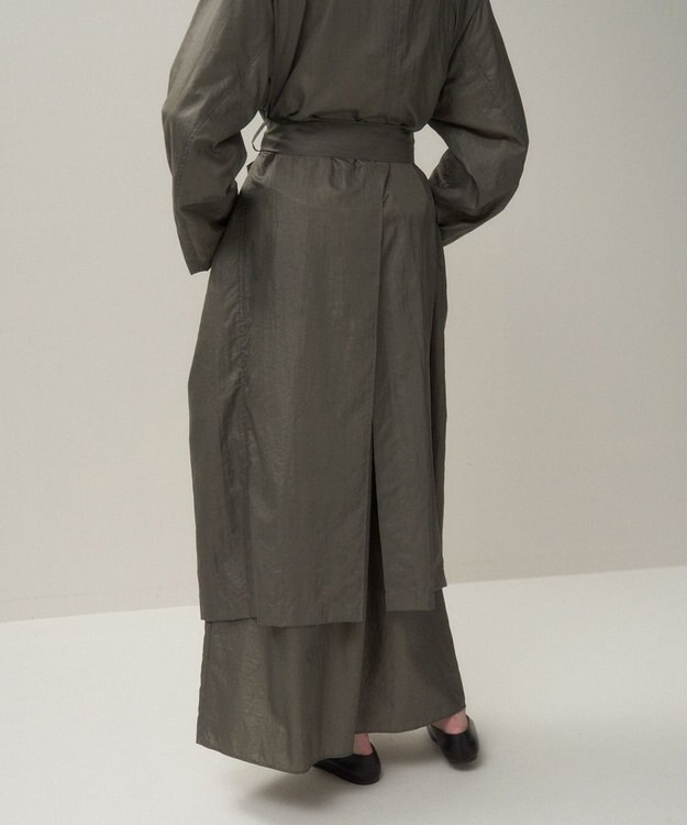 ATON WASHER NYLON | リーファーコート CHARCOAL GRAY