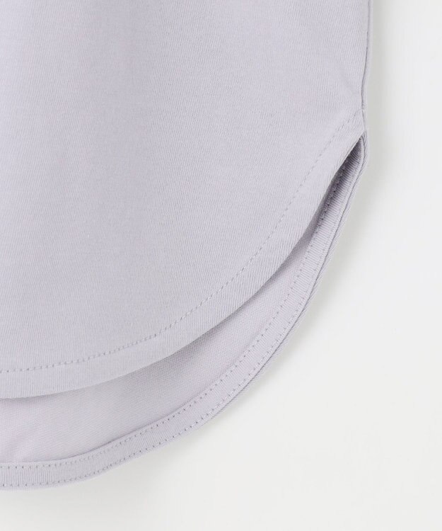 ANY 【洗濯機可/接触冷感/UVケア】エニィファンクションバルーンスリーブTシャツ チャコール