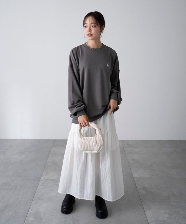 WEGO 【WEB限定/ユニセックス着用ITEM】別注USPOLOワンポイントPO スミクロ