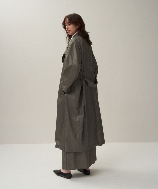 ATON WASHER NYLON | リーファーコート CHARCOAL GRAY