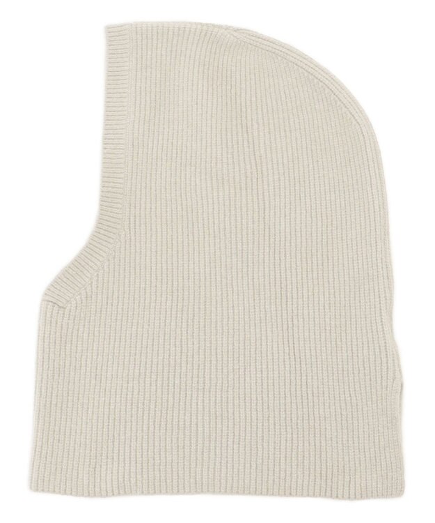 UNFILO 【洗える】ふわふわニット バラクラバ グレージュ