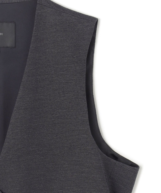 JOSEPH HOMME 【LEON 掲載】ウーステッドモックロディ ジレ グレー系