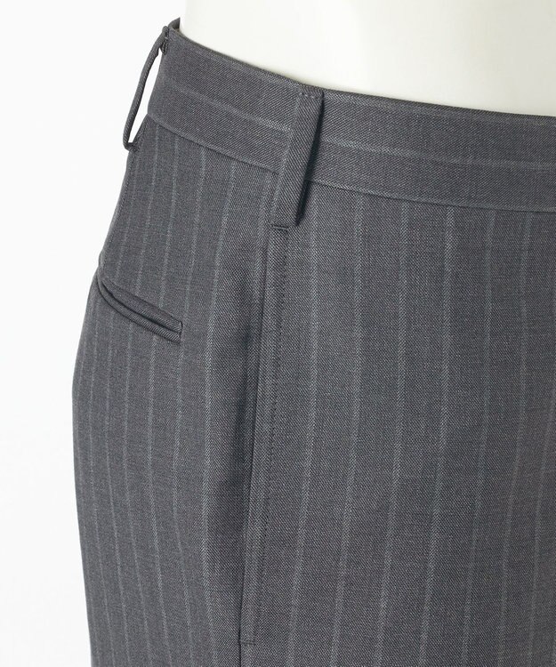 J.PRESS MEN 【WEB・一部店舗限定】インテリジェントストライプ スーツ グレー系2