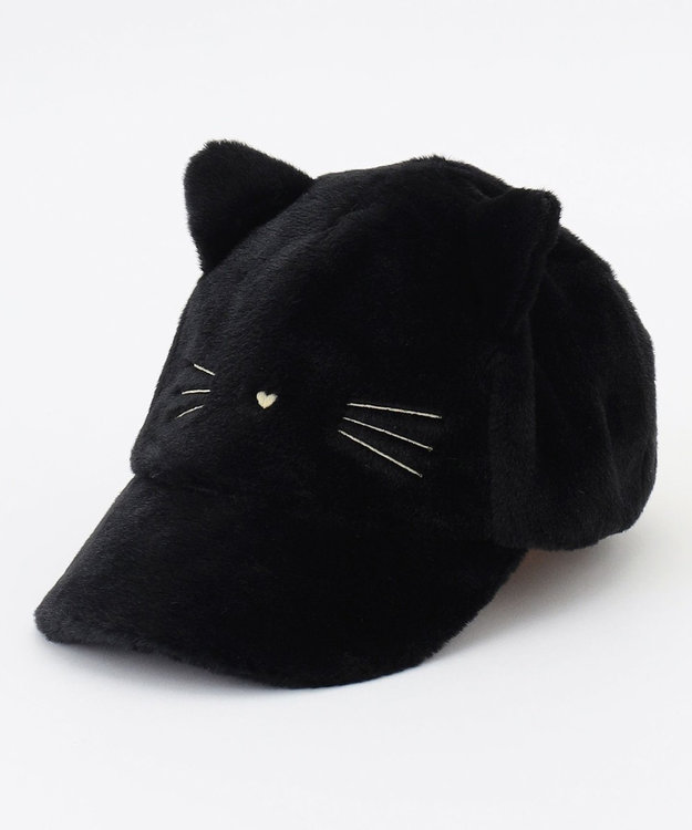 ANY KIDS ネコ耳キャップ ブラック