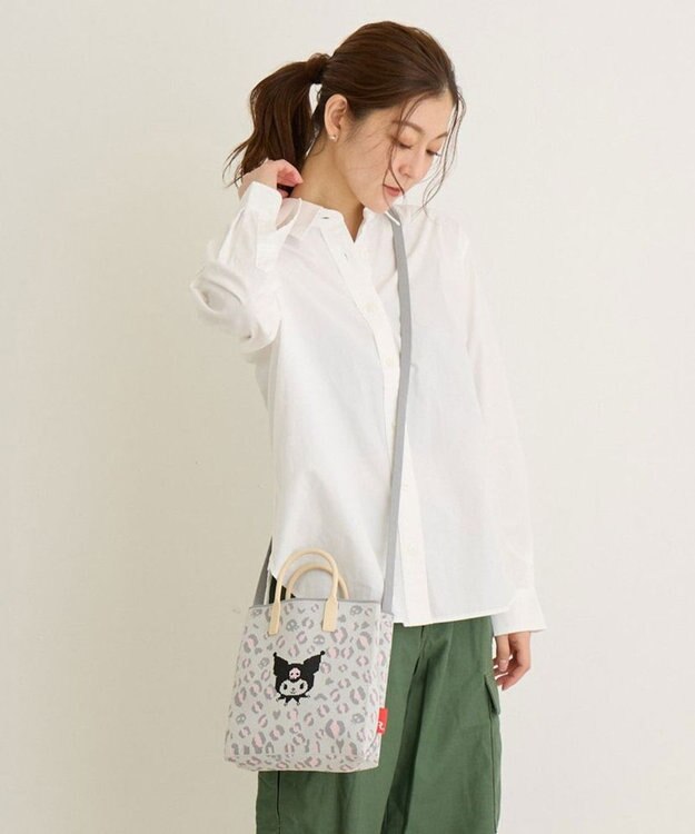 ROOTOTE 8379【キティ＆クロミ】IP.スクエア.シリコンハンドル.サンリオ-A 02：クロミ