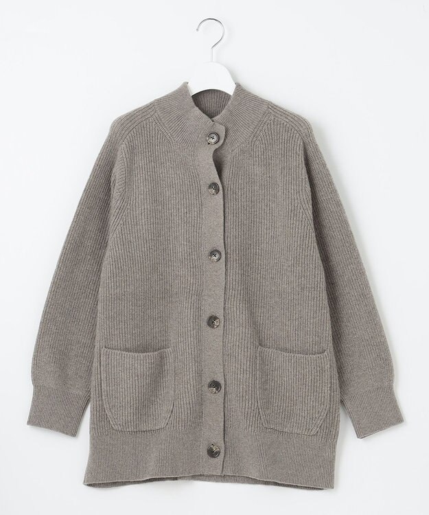 J.PRESS LADIES 【洗える】BUNNY ニット アウター ブラウン系