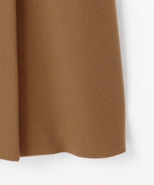 自由区 L 【SHIHOさん着用】Super100sライトビーバーロング コート キャメル