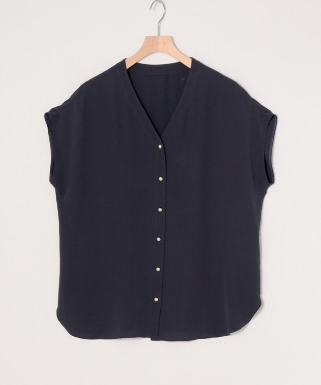 ONWARD Reuse Park 【23区】ブラウス春夏 ネイビー