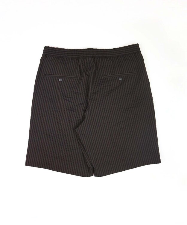 KASHIYAMA <EASY> COOLMAXサッカー/ショートパンツ ブラウンストライプ