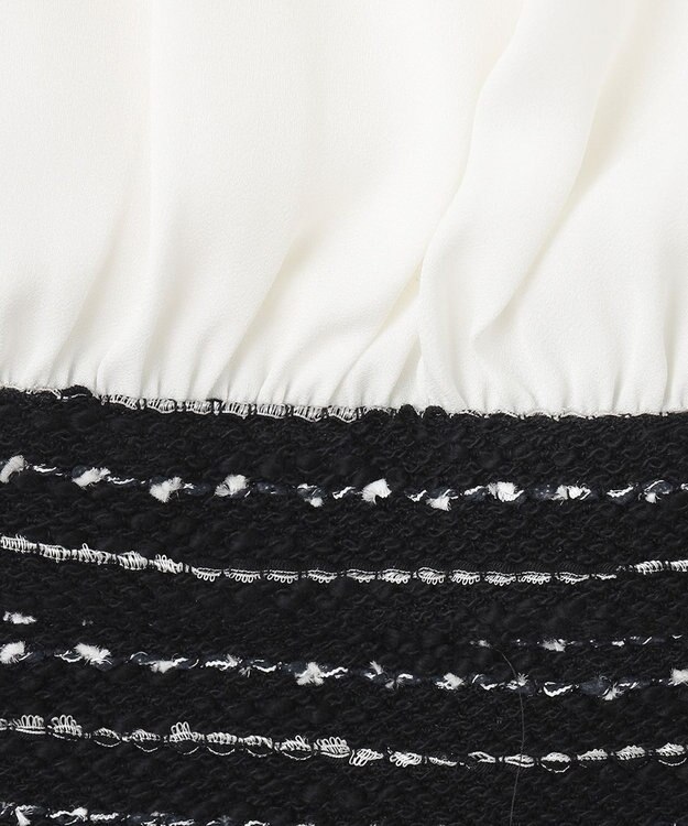 自由区 【セット可】カラミツイード ワンピース ブラック系8