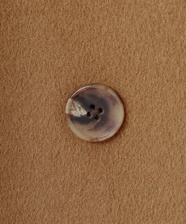 自由区 L 【SHIHOさん着用】Super100sライトビーバーロング コート キャメル