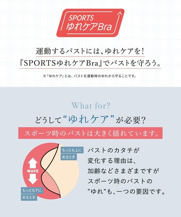 Wing Wing Sports 【SPORTSゆれケアBra】 スポーツブラ 運動時のゆれからバストを守る SB4000 ウイング／ワコール ブラック