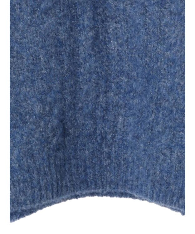 Green Parks フェアリーＭｉｘケーブルニットプルオーバー Blue