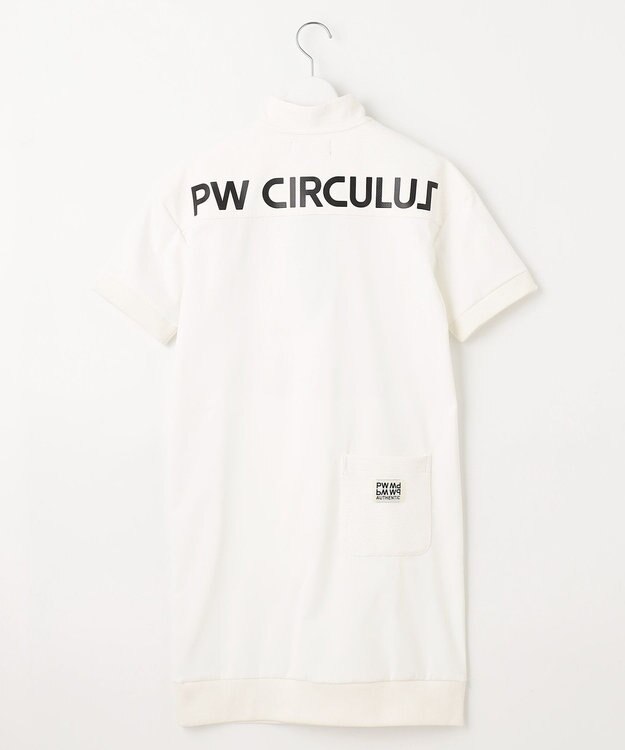 PW CIRCULUS 【WOMEN】DIMPLE  スポーティワンピ ゴルフウェア レディース ホワイト系