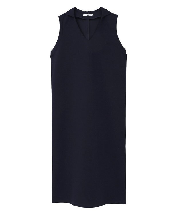 AMERICAN HOLIC スキッパーポンチパーカーワンピース Dark Navy