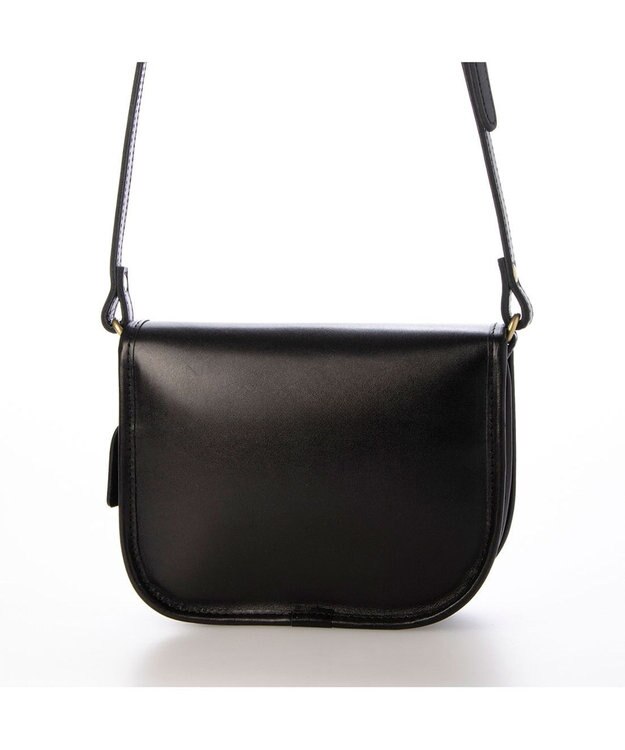 ing <ing>レザーショルダーバッグ ブラック