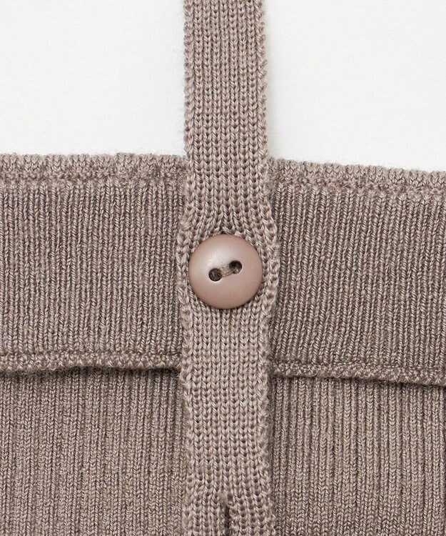 23区 L 【エステータ】ビスチェカーディガン ブラウン系