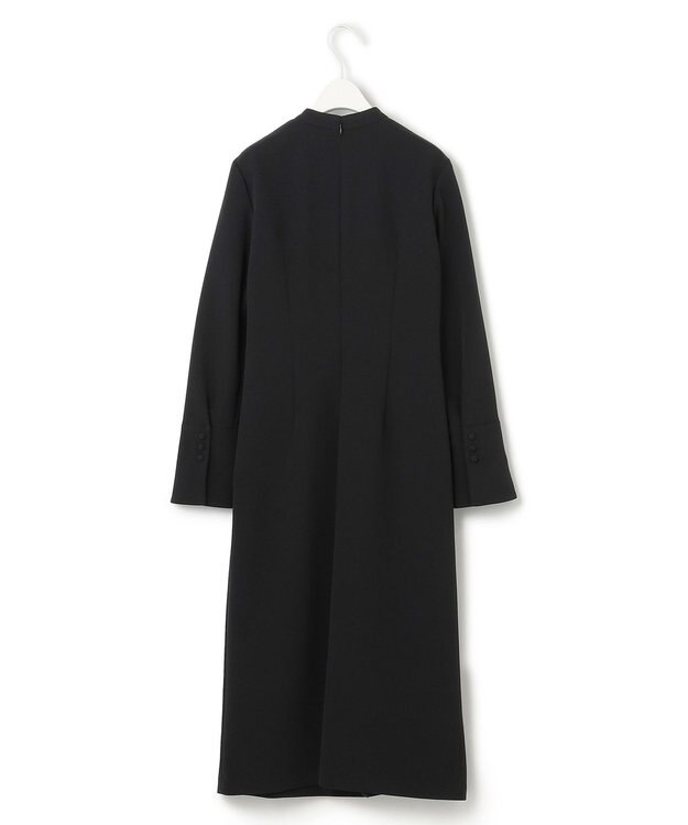 ICB 【洗える・ブラックフォーマル】 TaPeダブルクロス フレアワンピース ブラック系