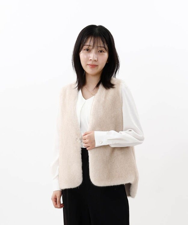 AURORA 【 Beaurance （ビューランス）】エコファージレ オフホワイト