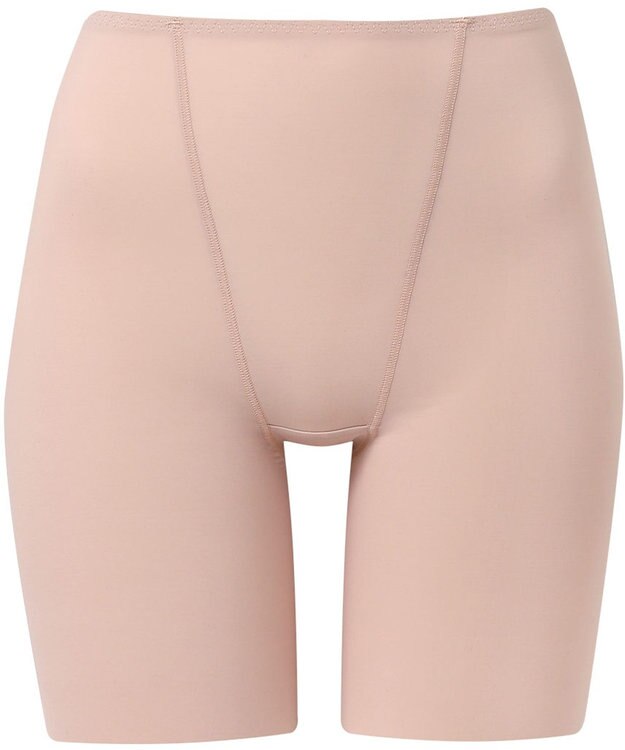 Wing 補整ショーツ ほどよいおなか押さえ まるみのあるヒップライン ここちよいフィット感 【Pパンツ】 ロング丈 はきこみ丈ふかめ KJ4804 ウイング／ワコール ベージュ