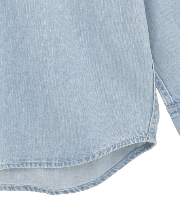 AMERICAN HOLIC Wポケットデニムシャツ Light Indigo
