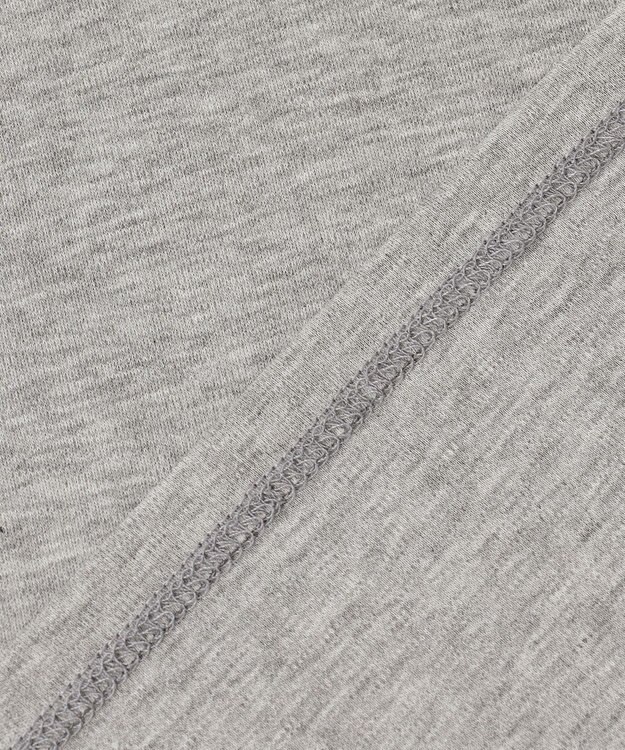 ANY 【汗ジミ防止加工】シルケットスムース半袖ロゴTシャツ トップグレー