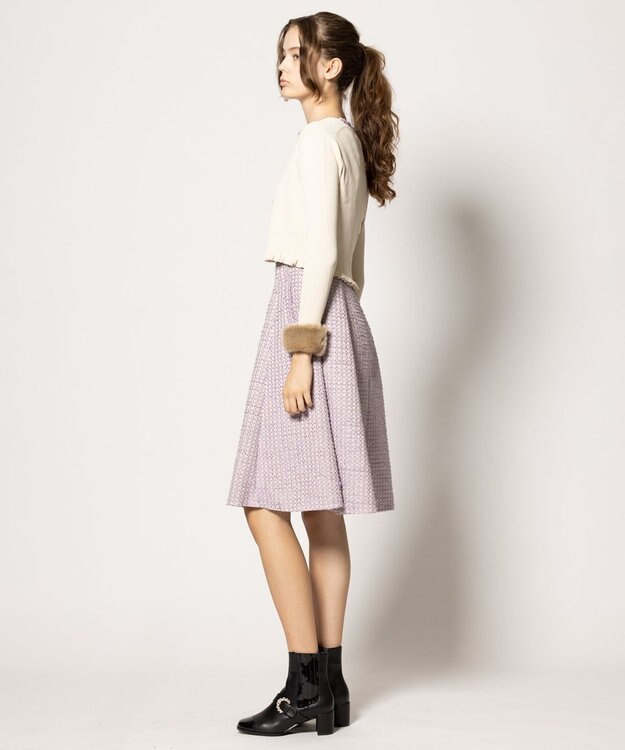 TOCCA BOOM KNIT ボレロ ベージュ系