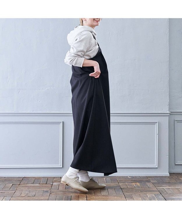 ing <ing>【WEB限定】ゴム紐レースアップシューズ オーク