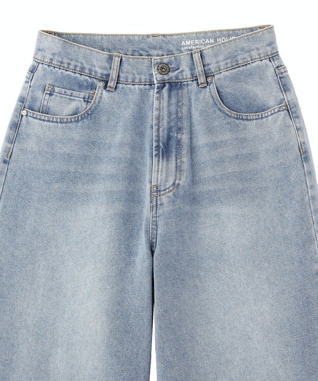 AMERICAN HOLIC バギーデニム Light Indigo