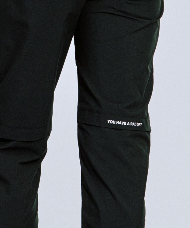 PW CIRCULUS 【MEN】ベンチレーション テーパードパンツ ゴルフ ブラック系