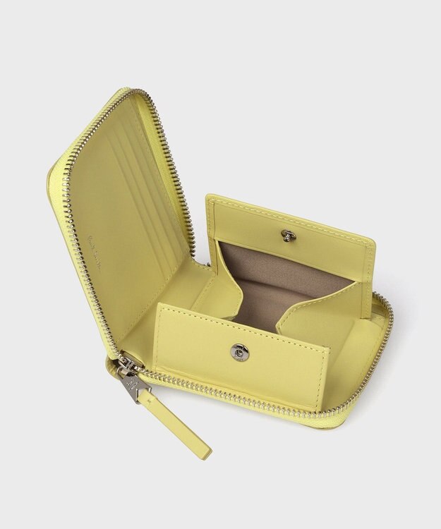 Paul Smith ドゥードゥル 2つ折り財布 イエロー