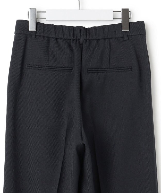 23区 S 【セットアップ対応/洗える】ウールライクカルゼ ワイド パンツ ネイビー系