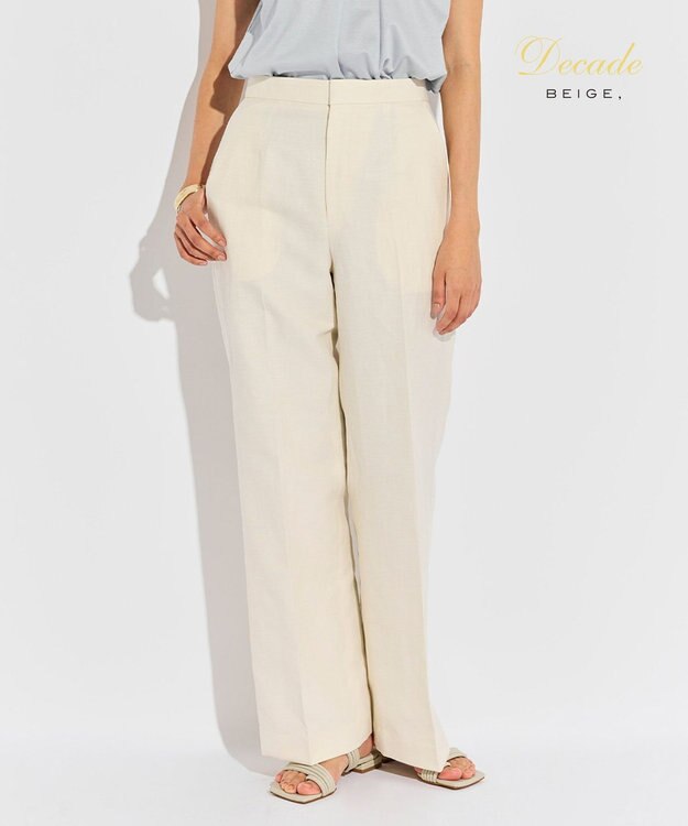 BEIGE， CAROLE / ワイドパンツ Ecru