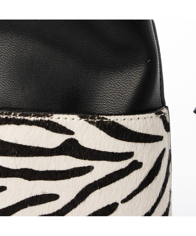 UNBILLION kakatoo ハラコポケットモバイルショルダー ブラック