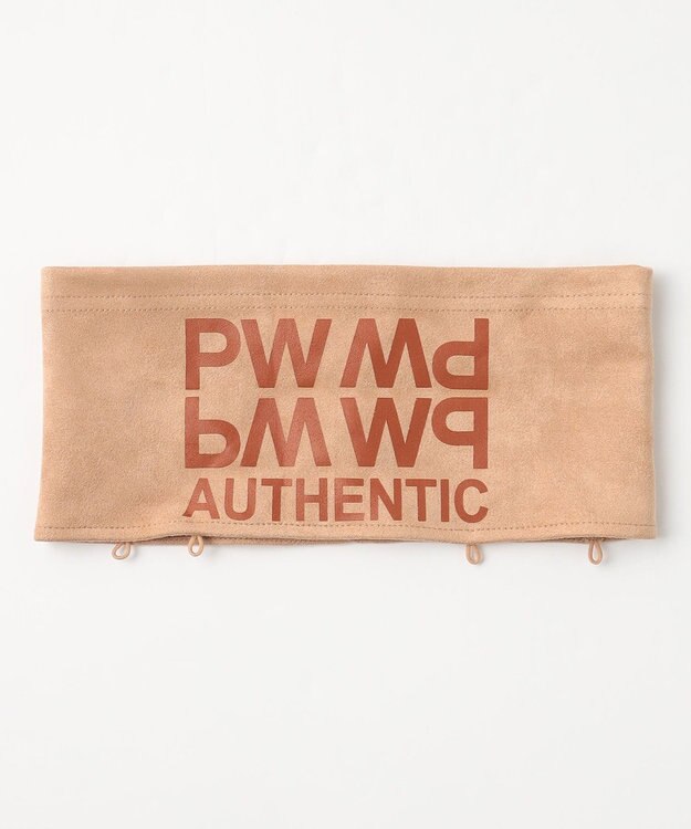 PW CIRCULUS 2025 NEW！【手洗い洗濯可】【WOMEN】スエードライク デタッチャブルフーディ ゴルフウェア レディース ベージュ系