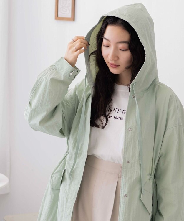 WEGO ナイロンスノーパーカー グリーンその他