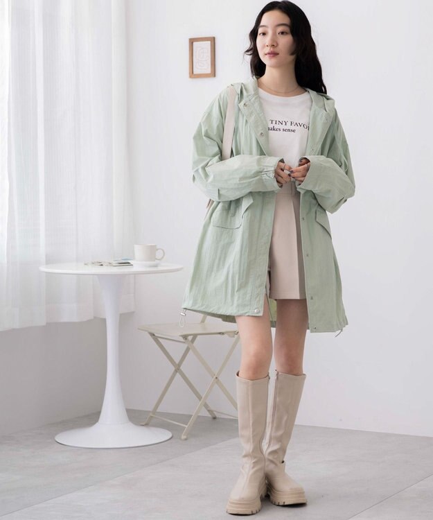 WEGO ナイロンスノーパーカー グリーンその他