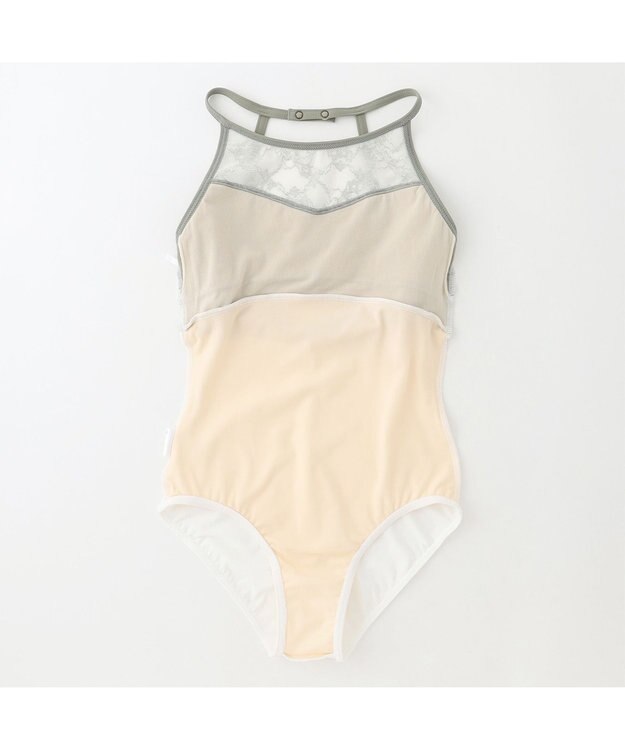 Chacott キャミソールレオタード カーキ