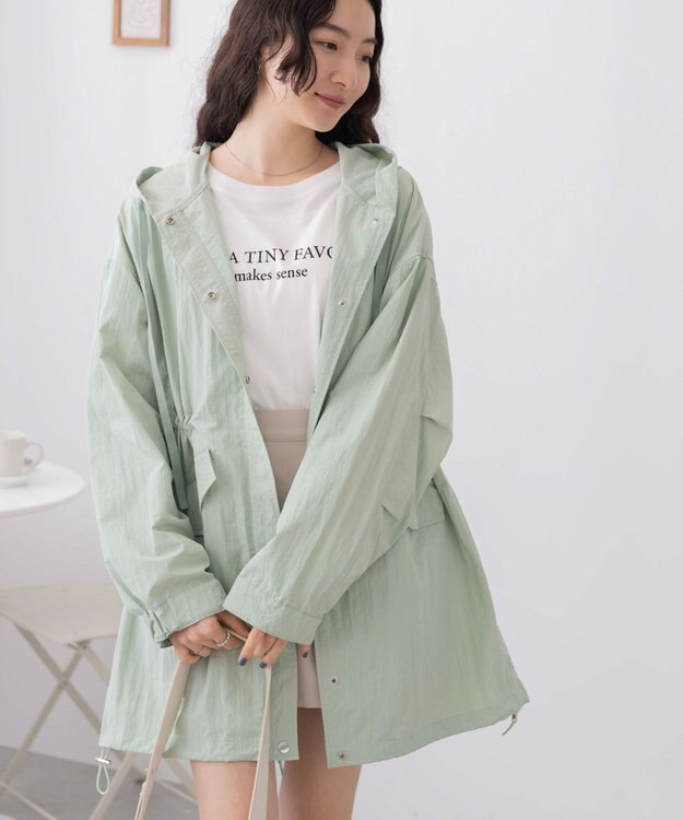 WEGO ナイロンスノーパーカー グリーンその他