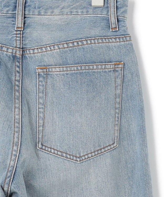 23区 L 【SLOW/一部店舗限定】ワイドシルエット デニム パンツ スカイブルー系