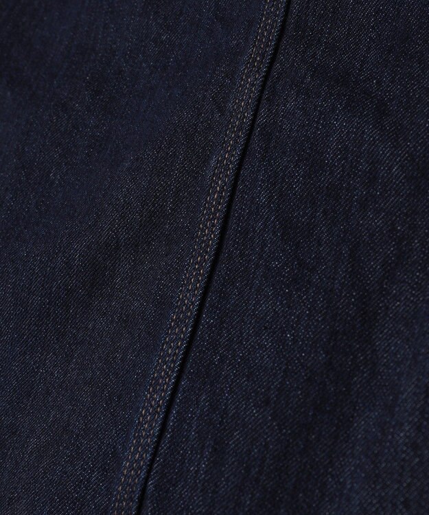 AMERICAN HOLIC ノーカラーデニムカバーオール One Wash