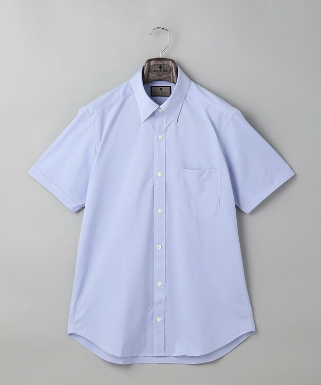 GOTAIRIKU 26年新作【吸汗速乾/接触冷感】ノードシールド BIZシャツ_スナップダウン サックスブルー系