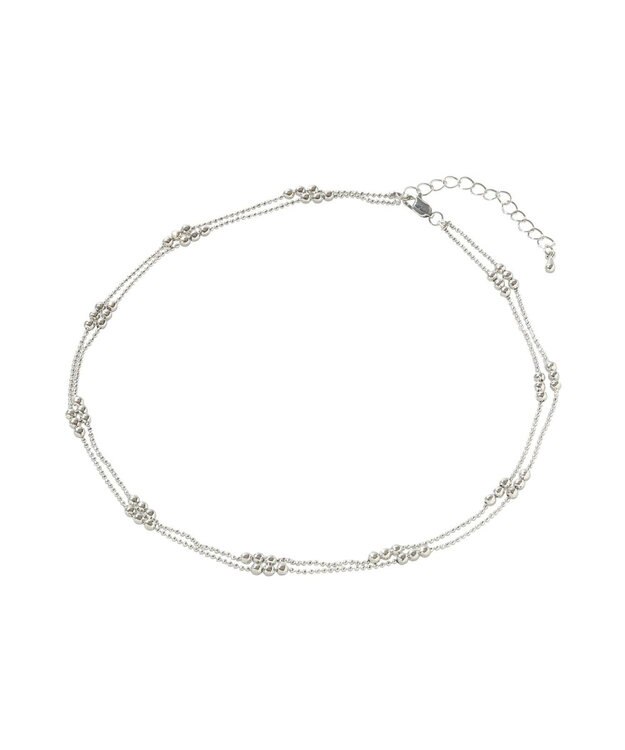 Green Parks スリードットチェーンネックレス Silver