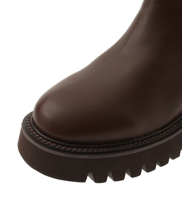 earth music&ecology ＯＲｉｅｎｔａｌ　ＴＲａｆｆｉｃ　サイドジップブーツ Brown