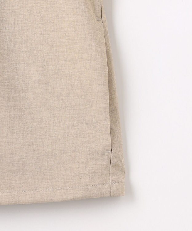 J.PRESS LADIES L 【洗える・接触冷感・防シワ・吸水速乾】BREEZE COOL  ノーカラー ブルゾン ベージュ系