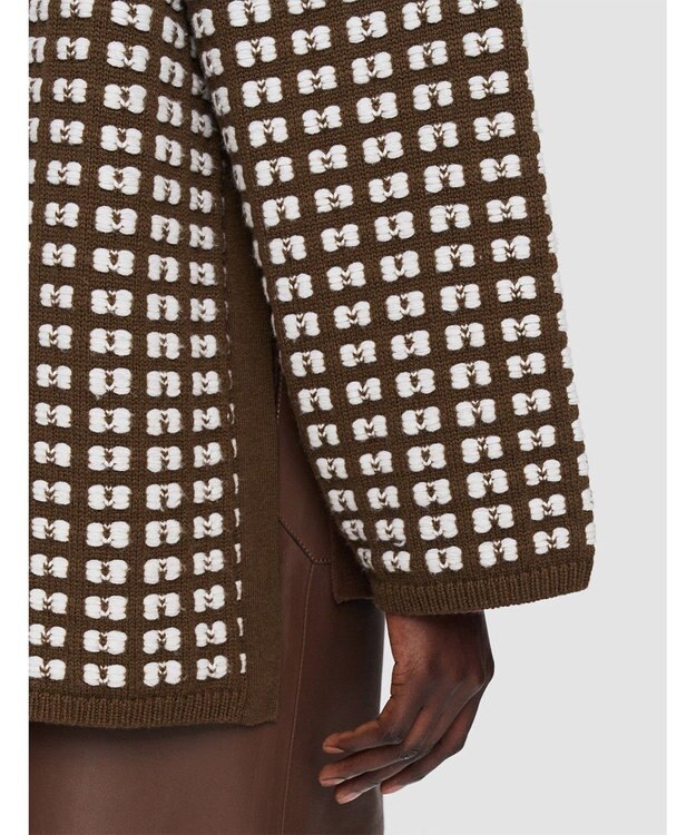 JOSEPH ワッフルニット　ハイネックニット Ivory/Arabica