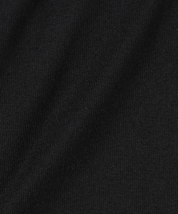 uncrave プレーンジャージー 2WAYレースアップトップス ブラック