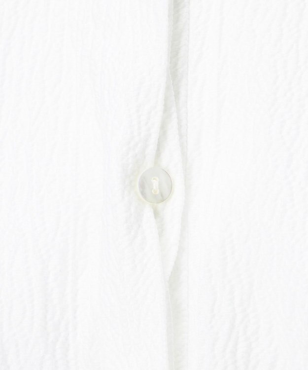 23区 【エステータ】サッカーオーガンジー タックブラウス ホワイト系